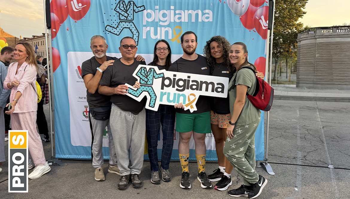 PROS Active Team alla Pigiama Run di Padova: sport, squadra e solidarietà